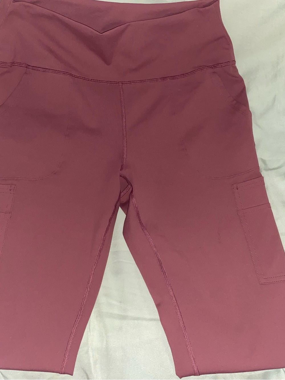 Avalanche Dusty Rose Active Leggings with double Side Pockets